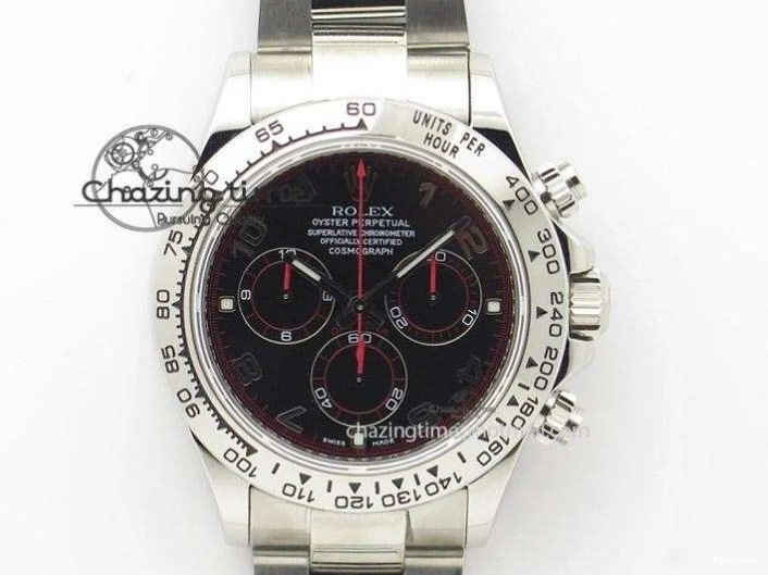 MiroTime 0417 Timeless Daytona YG 116518LN JH Best Edition White Dial On Rubber Strap A4130 (Free XS rubber strap) 3643